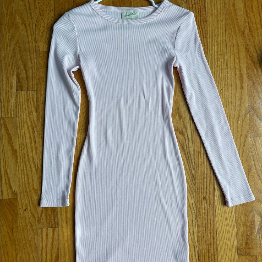 Universal Thread Light Pink Long Sleeve Dress